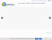 Tablet Screenshot of gardano-immobiliare.it